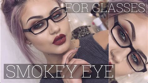 Smokey Eye Tutorial For Glasses Wearers Jamie Genevieve Youtube