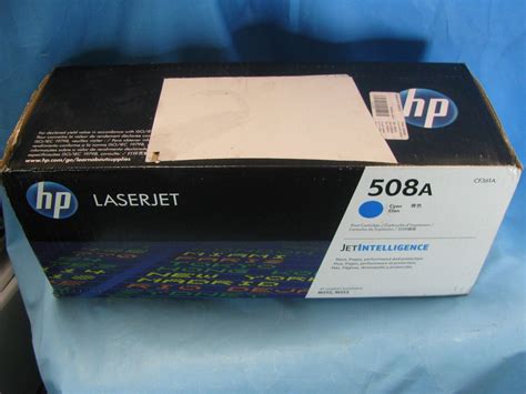 GENUINE HP 508A CYAN TONER CARTRIDGE CF361A NEW FREE SHIPPING EBay