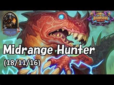 Hearthstone Midrange Hunter No Commentary 2018 11 16 YouTube