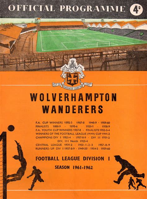 1961/62 vs Wolves – Spurs Memorabilia