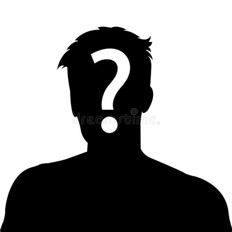 Anonymous Man Profile Picture Stock Illustration Illustration Of