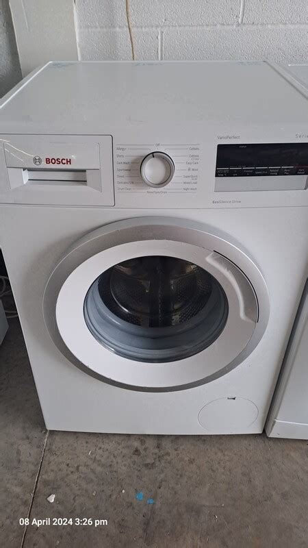 Bosch Serie 4 Wan28281gb 8kg Load 1400 Spin Washing Machine White Refurbished H84cm W60cm D55cm