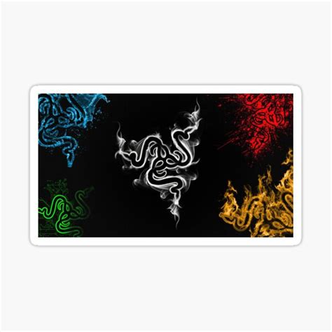 "Razer stuff" Sticker for Sale by FalleNShop | Redbubble