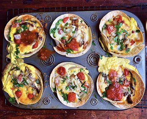 Recipe Monday Baked Eggs In Tortilla Cups Ay Magazine