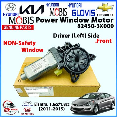 GENUINE Power Window Motor For Elantra 2011 2015 1 6cc 1 8cc Front