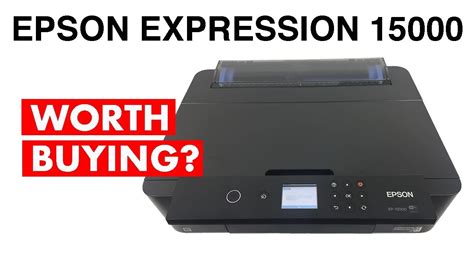 Epson Expression Photo Hd Xp 15000 Inkjet Printer Full Review Youtube