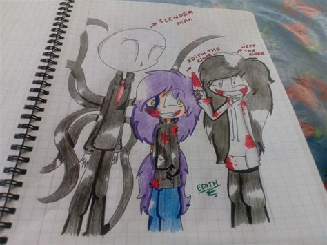 Yoslenderman Y Jeff The Killer By Edithpaint On Deviantart