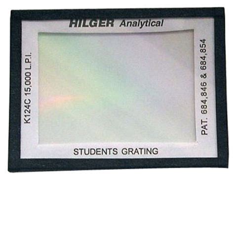 1st Diffraction Grating Glass 15000 Lpi Hilger Analytics Imported Uk For Industrial At Rs