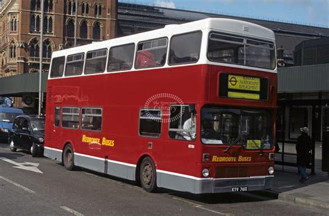 The Transport Library Red Route Buses Gravesend Leyland Lynx E420EBH