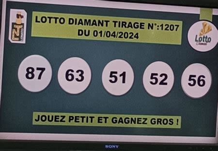 R Sultats Du Loto Diamant Tirage Lotto Ou Loto Togo Diamant