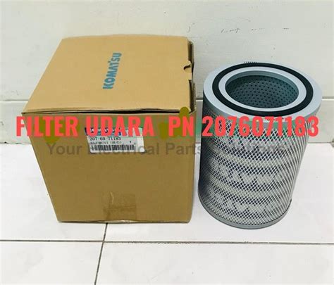 Jual Filter Udara Pn 207 60 71183 2076071183 Komatsu High Quality Di