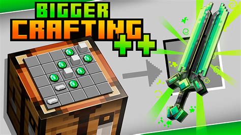 BIGGER CRAFTING In Minecraft Marketplace Minecraft