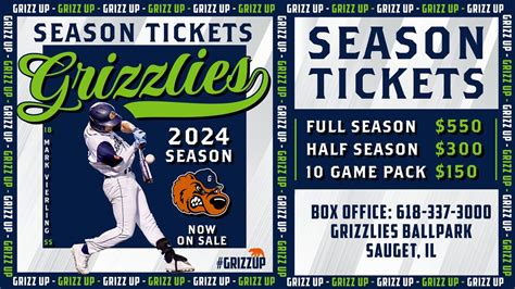 Season Tickets - Gateway Grizzlies