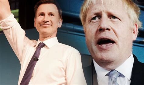 Tory Leadership Johnsons Popularity Plummets As Hunt Gathers Momentum