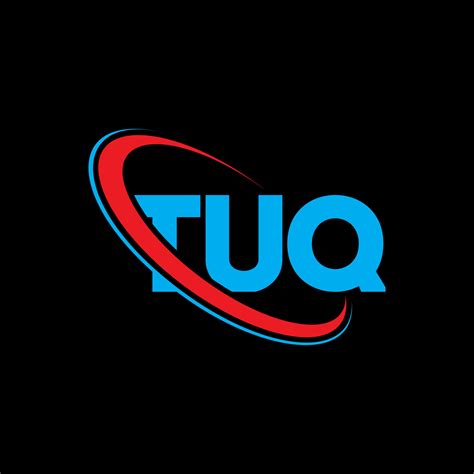 logotipo de tuq. letra tuq. diseño del logotipo de la letra tuq ...