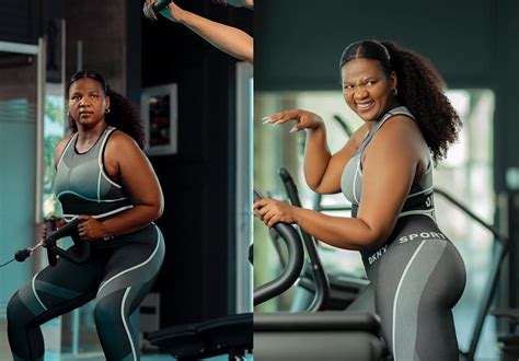 In Pictures Ageing Mamkhize Hits The Gym Hard Seeking Total Summer