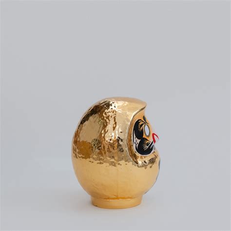 Silver Gold Daruma Made In Japan By Imai Daruma Dejima