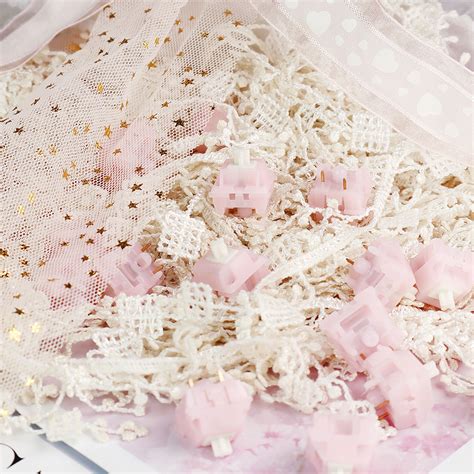 MMD Silent Princess Switch 32g Linear 5 Pins POM Hot Swappable Factore Prelubed Customize For