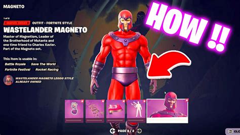 How To Get Magento In Fortnite All Magneto Quests In Fortnite New