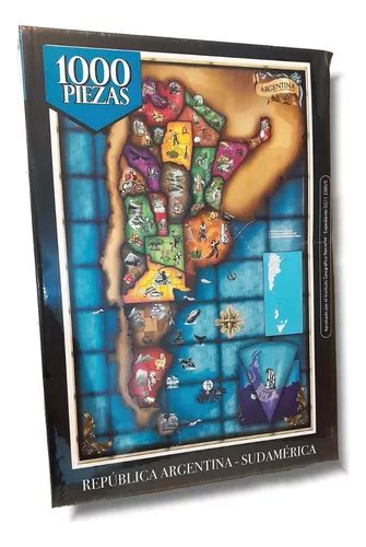 Puzzle Piezas Mapa Argentina Dibujos Provincias Faydi