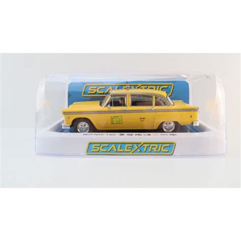 Scalextric C New York City Yellow Taxi Slot Car Scale