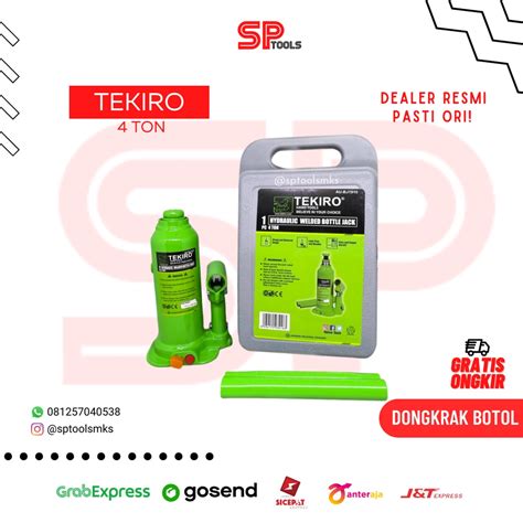 Jual Dongkrak Botol Ton Tekiro Dongkrak Mobil T Ton Kg