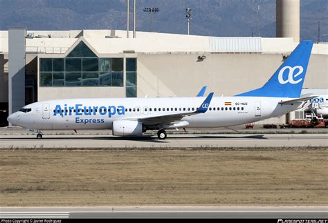 EC NUZ Air Europa Express Boeing 737 8GP WL Photo By Javier Rodriguez