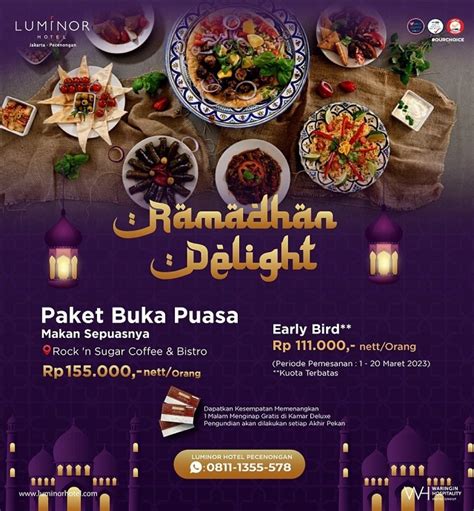 13 Tempat Bukber All You Can Eat Hotel Jakarta 2023 Travelandword