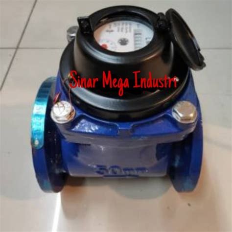 Jual METERAN AIR 2 INCH DN 50 FLOW METER MODEL FLANGE WATER METER