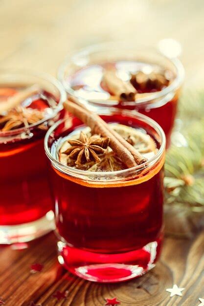 Premium Photo | Christmas mulled wine