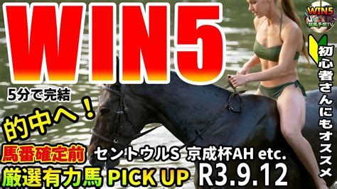 Win5競馬予想tv R3912有力馬win5 セントウルs 京成杯ah Etc【win5競馬予想tv】 Youtube