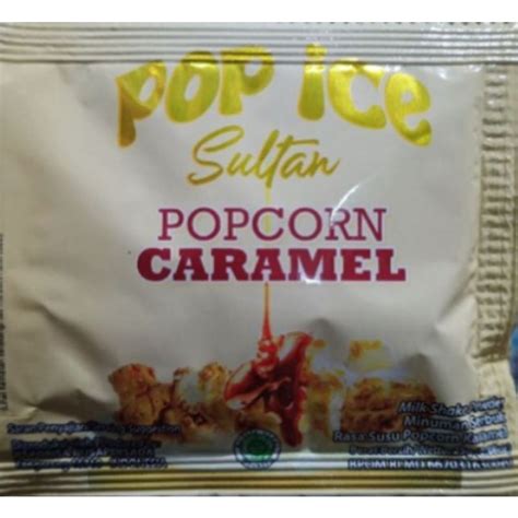 Jual Pop Ice SULTAN Popcorn Caramel Shopee Indonesia