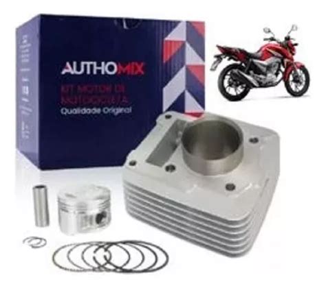 Kit Motor Cilindro Pist O Anel Cg Titan Fan Frete Gr Tis