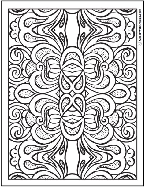 Pattern Coloring Pages Digital Coloring Pages For Kids And Adults