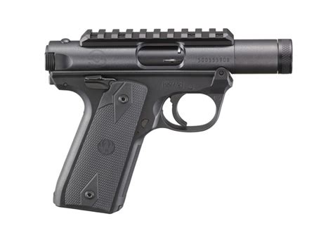 Ruger Mk Iv 2245 Tactical Ssh 22 Lr Pistol Threaded Barrel Picatinny