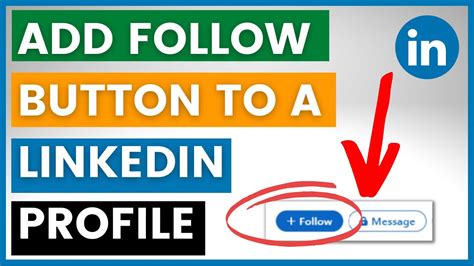 How To Add Follow Button To Your Linkedin Profile In 2024 Switch