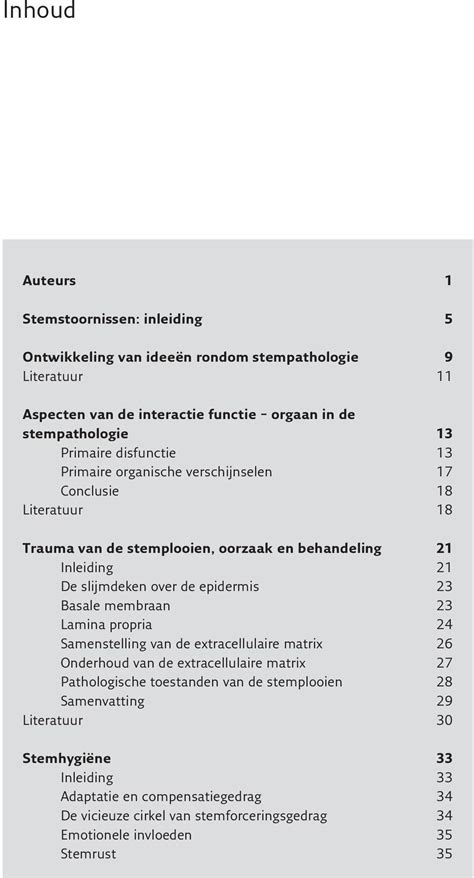 Stemstoornissen Handboek Stem Spraak En Taalpathologie 11 PDF Free