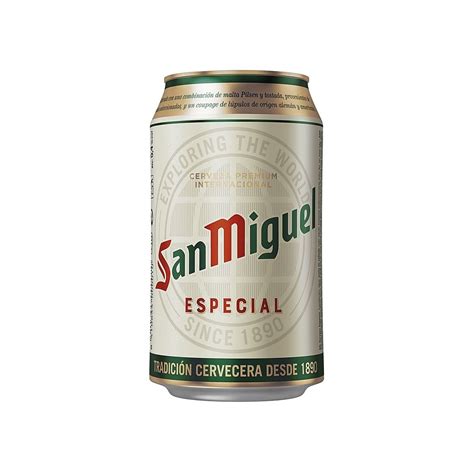 Pack Uds San Miguel Cerveza Especial Lata Ml Avunto