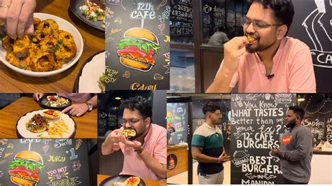 12th Cafe Manipal Namma 1st Food Vlog Sebin Na Tulu Kenlege