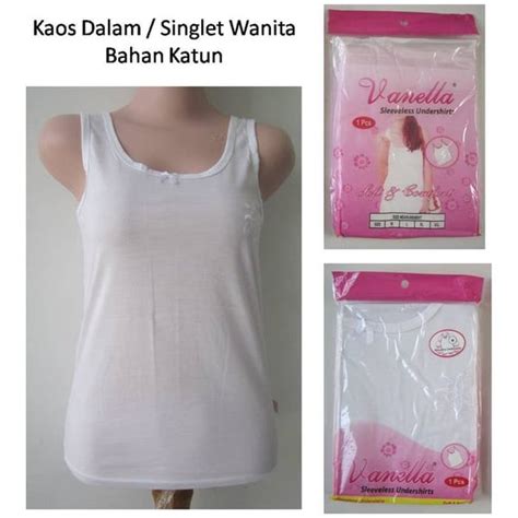 Jual Kaos Dalam Cewek Singlet Anak Wanita Vanella Di Lapak Morici