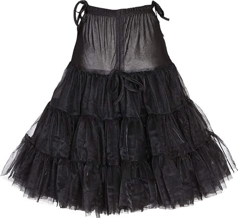 Gsks Women S Petticoat Vintage Tutu Underskirt Crinoline Adjustable