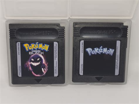 Pokemon Creepy Black For Nintendo Gameboy Red Version Hack With The
