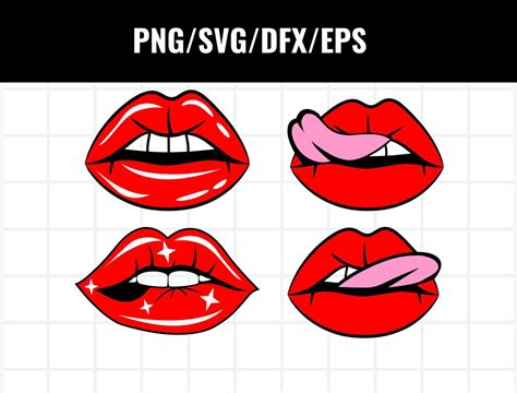 Lips Svg Lipstick Svg Kiss Svg Lips Valentines Day Svg Kissy Lips