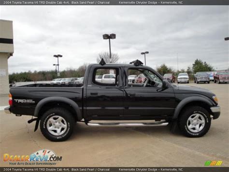 2004 Toyota Tacoma V6 Trd Double Cab 4x4 Black Sand Pearl Charcoal