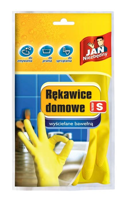 Jan Niezbędny rękawice domowe wyściełane bawełną S 14244230018 Allegro pl