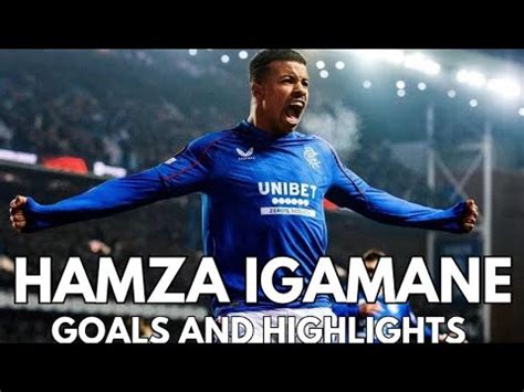 HAMZA IGAMANE GOALS AND HIGHLIGHTS GLASGOW RANGERS MOROCCO MAROC YouTube