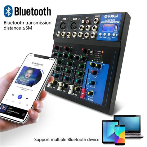 Yamaha Mg04bt 4channel Mixer W Bluetooth Usb Sound Mixer Lazada PH