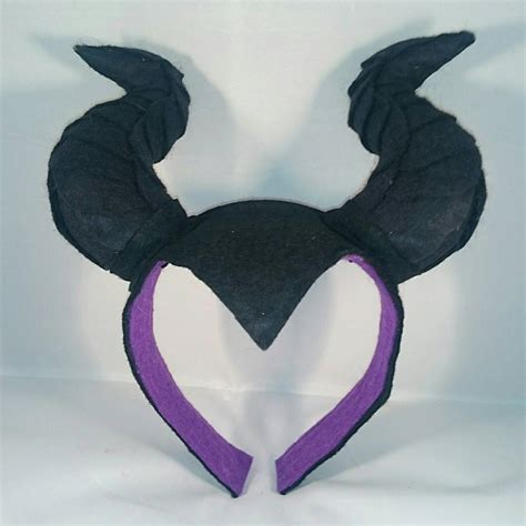 Mini Maleficent Horns Headband