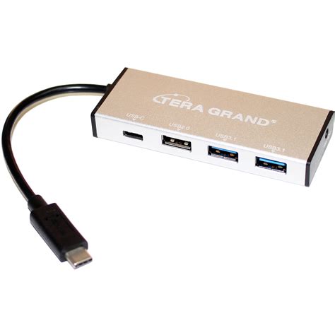 Tera Grand USB Type-C Multi-Port Hub USB31-VE942 B&H Photo Video