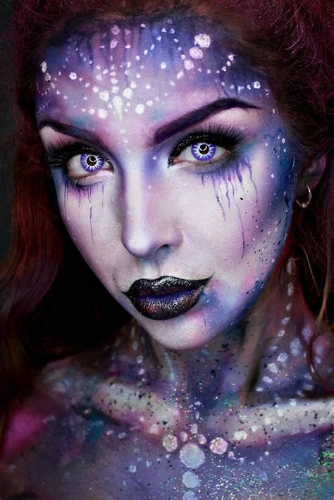 21 Galaxy Makeup Looks Creative Makeup Ideas For Extraordinary Girls